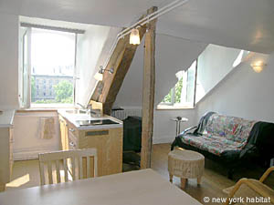Parigi 1 Camera appartamento casa vacanze - soggiorno (PA-3444) photo 1 di 11
