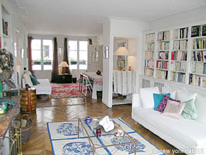 Paris 2 Zimmer ferienwohnung - wohnzimmer (PA-3445) photo 3 von 9