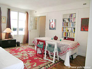 Paris 2 Zimmer ferienwohnung - wohnzimmer (PA-3445) photo 6 von 9