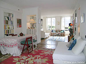 Paris 2 Zimmer ferienwohnung - wohnzimmer (PA-3445) photo 4 von 9