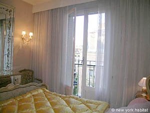 Paris 3 Zimmer wohnungsvermietung - schlafzimmer 1 (PA-3450) photo 3 von 7