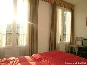 Paris 3 Zimmer wohnungsvermietung - schlafzimmer 2 (PA-3450) photo 3 von 6
