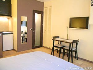 Paris Studio accommodation living room photo 22
