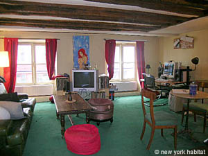 Paris T2 logements location appartements - s&eacute;jour (PA-3457) photo 2 de 6