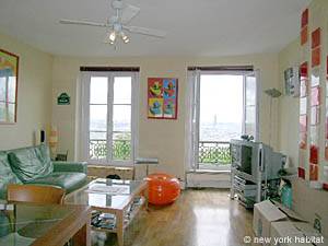 Paris T2 logements location appartements - s&eacute;jour (PA-3463) photo 1 de 7