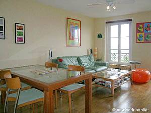 Paris T2 logements location appartements - s&eacute;jour (PA-3463) photo 2 de 7