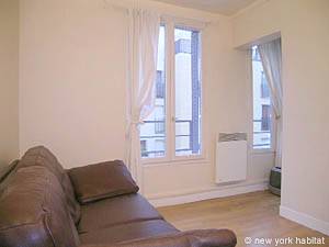Paris Studio/T1 logements location appartements - s&eacute;jour (PA-3478) photo 2 de 6
