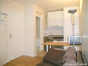 Paris Studio/T1 logements location appartements - s&eacute;jour (PA-3480) photo 4 de 6
