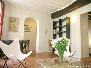 Paris 2 Zimmer ferienwohnung - wohnzimmer (PA-3483) photo 4 von 8