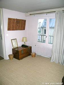 Paris 2 Zimmer wohnungsvermietung - schlafzimmer (PA-3493) photo 7 von 8