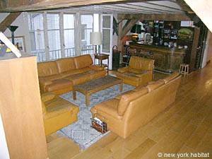 Paris 2 Zimmer wohnungsvermietung - wohnzimmer (PA-3493) photo 4 von 8