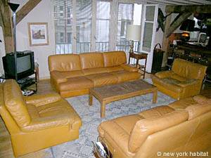 Paris 2 Zimmer wohnungsvermietung - wohnzimmer (PA-3493) photo 6 von 8