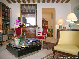 Parigi 1 Camera - Duplex appartamento - soggiorno 1 (PA-3497) photo 3 di 11