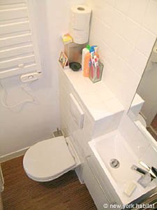 Par&iacute;s 1 Dormitorio apartamento - ba&ntilde;o (PA-3498) photo 1 de 3