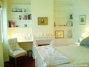 Par&iacute;s 1 Dormitorio apartamento - dormitorio (PA-3498) photo 1 de 5