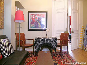Paris 1 Bedroom apartment living room photo 34