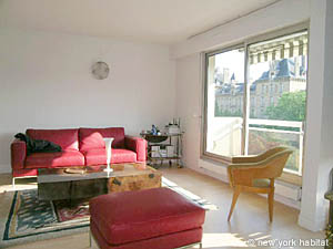 Paris 2 Zimmer wohnungsvermietung - wohnzimmer (PA-3523) photo 3 von 7