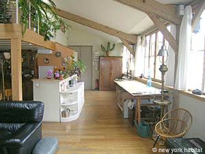 Paris 3 Bedroom - Loft - Duplex accommodation - living room (PA-3530) photo 7 of 10