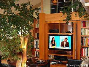 Paris 3 Bedroom - Loft - Duplex accommodation - living room (PA-3530) photo 4 of 10