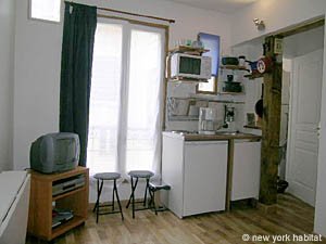Paris Studio/T1 appartements location vacances - s&eacute;jour (PA-3532) photo 3 de 4