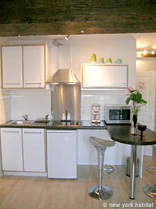 Paris Studio/T1 logements location appartements - cuisine (PA-3560) photo 1 de 3