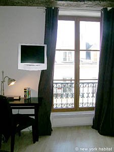 Paris Studio/T1 logements location appartements - s&eacute;jour (PA-3560) photo 2 de 8
