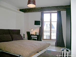 Paris Studio/T1 logements location appartements - s&eacute;jour (PA-3560) photo 4 de 8