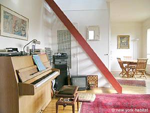 Paris 4 Zimmer - Duplex wohnungsvermietung - wohnzimmer (PA-3594) photo 6 von 10
