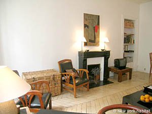 Paris 1 Bedroom apartment - living room (PA-3599) photo 4 of 9