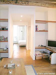 Paris 1 Bedroom apartment - living room (PA-3607) photo 3 of 5