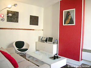 Par&iacute;s 1 Dormitorio alojamiento - sala (PA-3615) photo 8 de 11