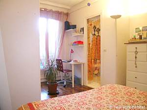 Paris 2 Zimmer wohnungsvermietung - schlafzimmer (PA-3621) photo 3 von 6