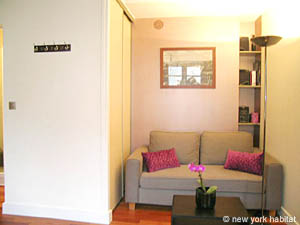 Par&iacute;s Estudio con alcoba alojamiento - sala (PA-3624) photo 3 de 7
