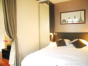 Par&iacute;s Estudio con alcoba alojamiento - dormitorio (PA-3624) photo 3 de 7