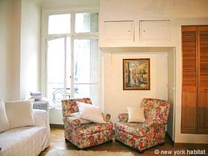 Paris Alcove Studio accommodation - living room (PA-3626) photo 2 of 16