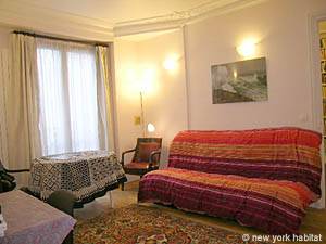 Paris 1 Bedroom accommodation - living room (PA-3630) photo 1 of 5