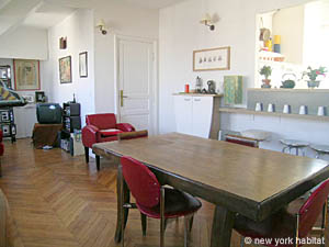 Paris T2 logements location appartements - s&eacute;jour (PA-3632) photo 3 de 11