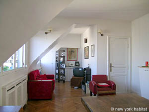 Paris T2 logements location appartements - s&eacute;jour (PA-3632) photo 1 de 11