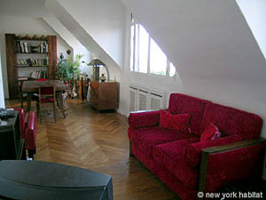 Paris T2 logements location appartements - s&eacute;jour (PA-3632) photo 7 de 11