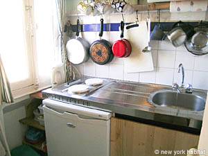 Paris Studio/T1 logements location appartements - cuisine (PA-3642) photo 1 de 3