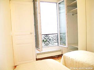 Paris 2 Zimmer ferienwohnung - schlafzimmer (PA-3643) photo 1 von 6