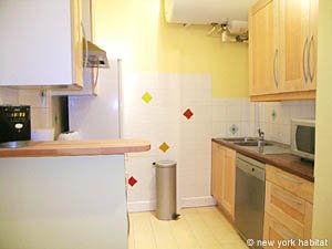 Paris 3 Zimmer wohnungsvermietung - k&uuml;che (PA-3645) photo 1 von 4