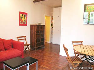 Paris 3 Zimmer wohnungsvermietung - wohnzimmer (PA-3645) photo 3 von 10