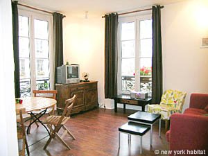 Paris 3 Zimmer wohnungsvermietung - Wohnungsnummer PA-3645