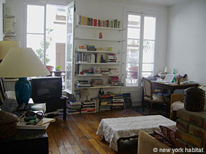 Paris 2 Zimmer ferienwohnung - wohnzimmer (PA-3646) photo 3 von 4