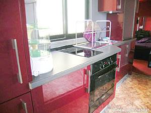 Paris 2 Zimmer wohnungsvermietung - k&uuml;che (PA-3648) photo 2 von 3