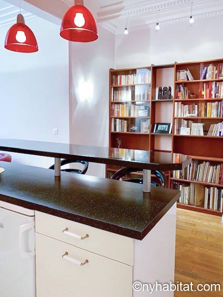 Paris T2 logements location appartements - s&eacute;jour (PA-3652) photo 4 de 8