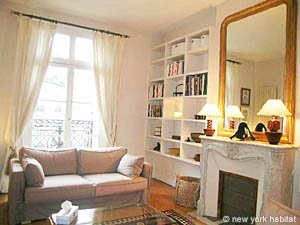 Paris 2 Bedroom apartment - living room (PA-3655) photo 2 of 6