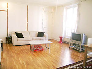 Paris 1 Bedroom accommodation living room photo 27