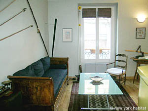 Parigi Grande monolocale appartamento casa vacanze - soggiorno (PA-3661) photo 2 di 13